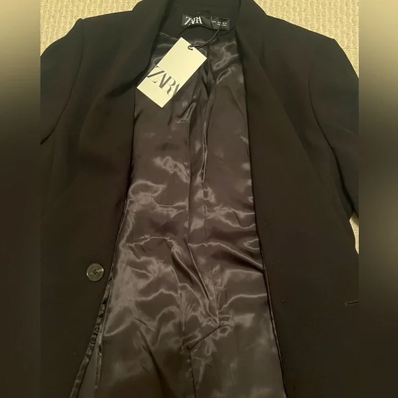 NWT Zara Blazer Size Large - Picture 4 of 8